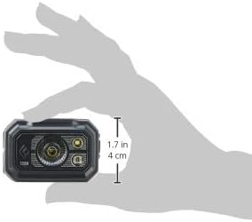 BLACK DIAMOND Storm 400 Headlamp | 400 Lumens Brightness | Waterproof & Dimmable | 3X AAA Battery Operated (Included | Camping, Hiking, Running | Graphite