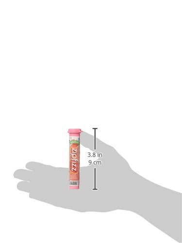Zipfizz Energy Drink Mix, Electrolyte Hydration Powder with B12 and Multi Vitamin, Pink Grapefruit, 20 Count (Pack of 2)