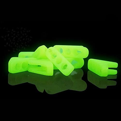12Pack Ultralight Guyline Tensioners Tent Guyline Cord Rope Adjuster for Outdoor Camping Hiking Tent Tarp Canopy Shelter (Fluorescent,fit 1-2.5mm Paracord)