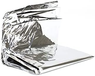 Primacare CB-6835-CS Pack of 12 Sterile Foil Baby Bunting Blankets for Newborns and Infants, Disposable Emergency Heat Saving, 30" x 17"