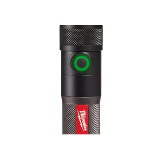 Milwaukee Rechargeable 1100 Lumen LED Flashlight, Battery Powered, Twist Focus