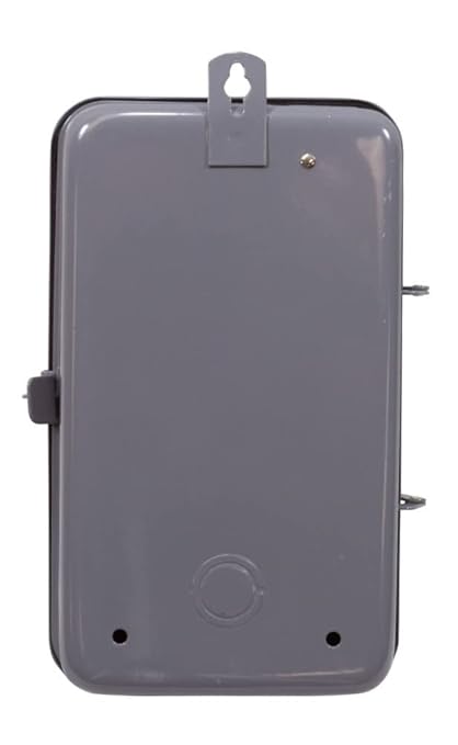 Intermatic 2T511Ga Electrical Box, 5 1/2" X 9 3/8" X 3 5/8" Steel Indoor/Outdoor Enclosure - Gray