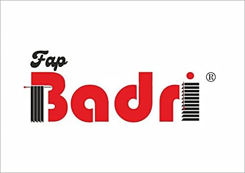 FAPBADRI Multipurpose Hooks, Used to Hang Clothes, Bags, Coats, Curtain Hold Backs, Keys, Ivory Colour, Material - Aluminium, Screws and Wallplugs Included, Pack of 2 Pieces