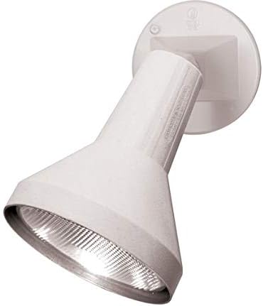 Ciata 15" Outdoor Security Flood Light 1 Head with Heavy Duty Cast Aluminum Body 150W PAR38 Weather Proof White Finish