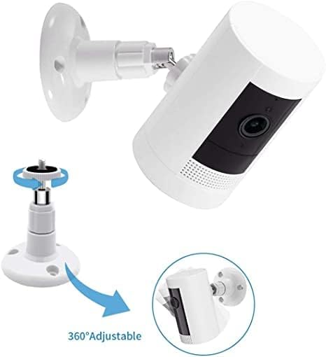 3Pack Camera Wall Mount,Compatible with R-ing Outdoor Cam (Stick Up Cam Battery)/Pro/Outdoor Cam Plus/Plug-in/Indoor Cam(1st Gen),360 Degree Adjustable Mount Bracket for Outdoor Indoor Camera