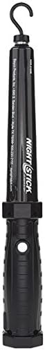 Nightstick NSR-2168B Multi-Purpose Rechargeable Floodlight with Magnetic Hooks and Replaceable Lens-Black, Multicolor