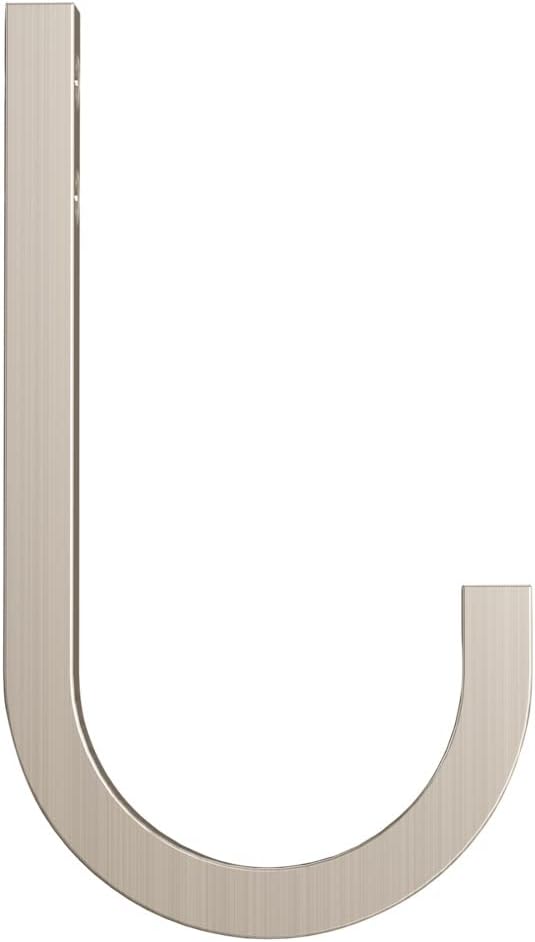 National Hardware N337-904 Reed Multipurpose Hook in Satin Nickel, 4"