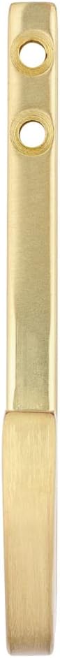 National Hardware N337-905 Reed Multi-Purpose Hook, 4", Brushed Gold