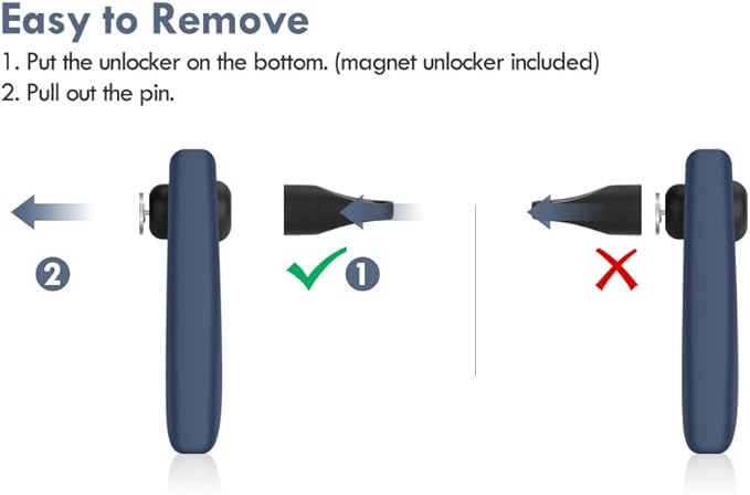 for Airtag Holder for Kids Hidden 4 Pack GPS Tracker Case, Anti-Removal Security Air Tag Case with Pins, GPS Cover Suitable for Children, Elderly, Pets, Backpack, Luggage (Black, Blue, Grey, Pink)