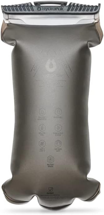 Hydrapak Force Ultra-Durable Water Bladder/Reservoir for Hydration Backpacks, 2L or 3L, Insulated Tube, Safe & Reliable