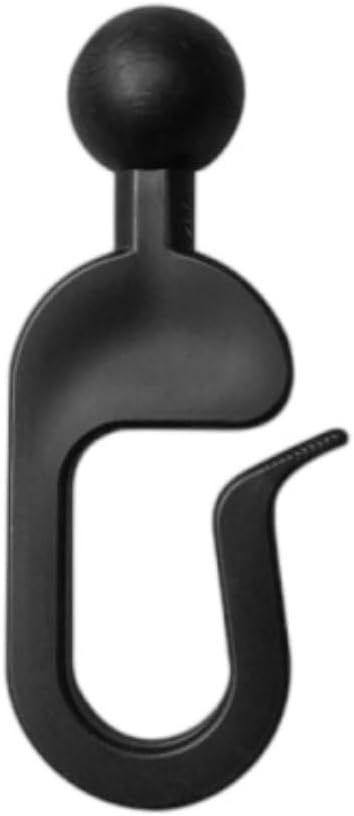50pcs Multi-Purpose Plastic Slide Rail Hook, Special Plastic Hook for Gazebo, It is Not Afraid of Rain On The Open Air, and It is Also Suitable for Sunshade Curtains and Mosquito Nets, Etc.