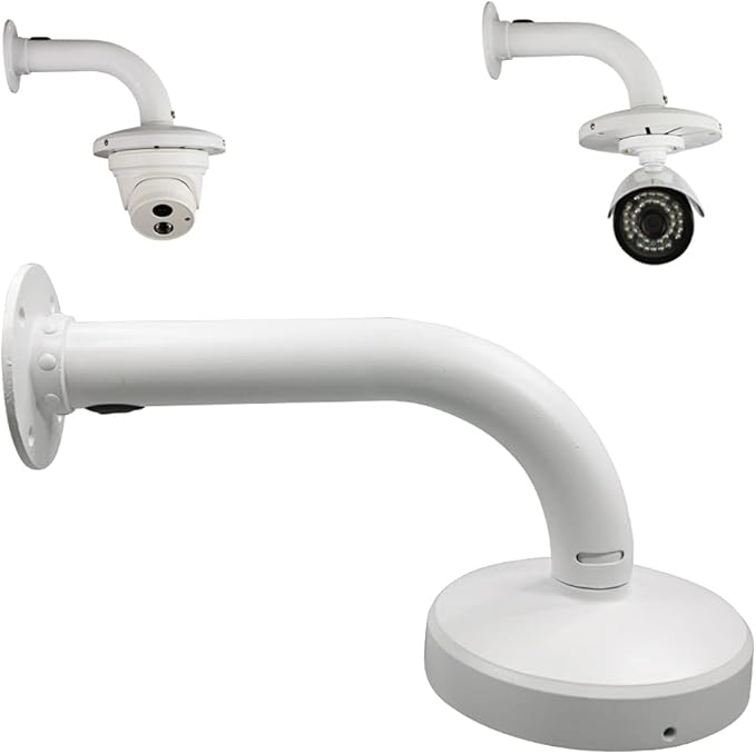 Security Camera Mount Bracket, Universal Wall Mount for CCTV & IP Cameras, J Type (12.5 INCH)