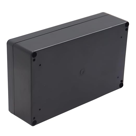 Project Box IP65 Waterproof Junction Box ABS Plastic Electrical Boxes DIY Electronic Project Case Power Enclosure 7.87x4.72x2.2 inch (200 x 120 x56 mm)