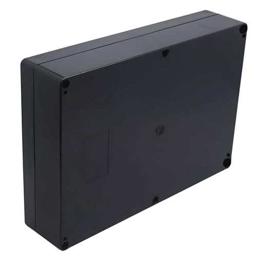 Project Box IP65 Waterproof Junction Box ABS Plastic Electrical Boxes DIY Electronic Project Case Power Enclosure 10.35x7.17x2.36 inch (263 x 182 x60 mm)