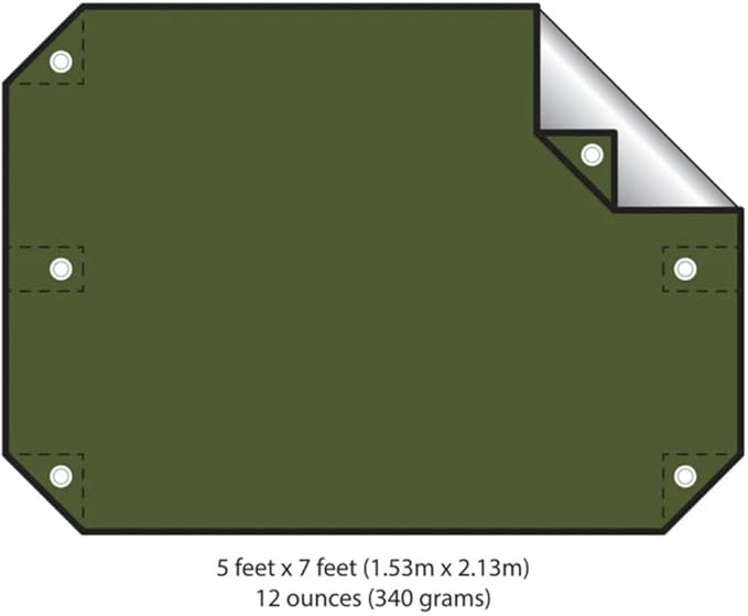 The Pathfinder School All Purpose Emergency Survival Blanket (OD Green)