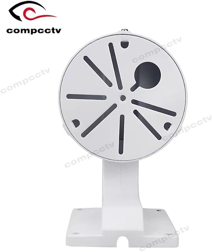 Security Camera Mount Bracket, Aluminum Indoor Outdoor Wall Mount Bracket L-Type Bracket for CCTV Security Dome IP Camera Mounting,Universal outdoor Security Camera Junction Box Mount Bracket