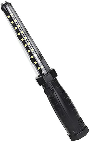 Nightstick NSR-2168B Multi-Purpose Rechargeable Floodlight with Magnetic Hooks and Replaceable Lens-Black, Multicolor