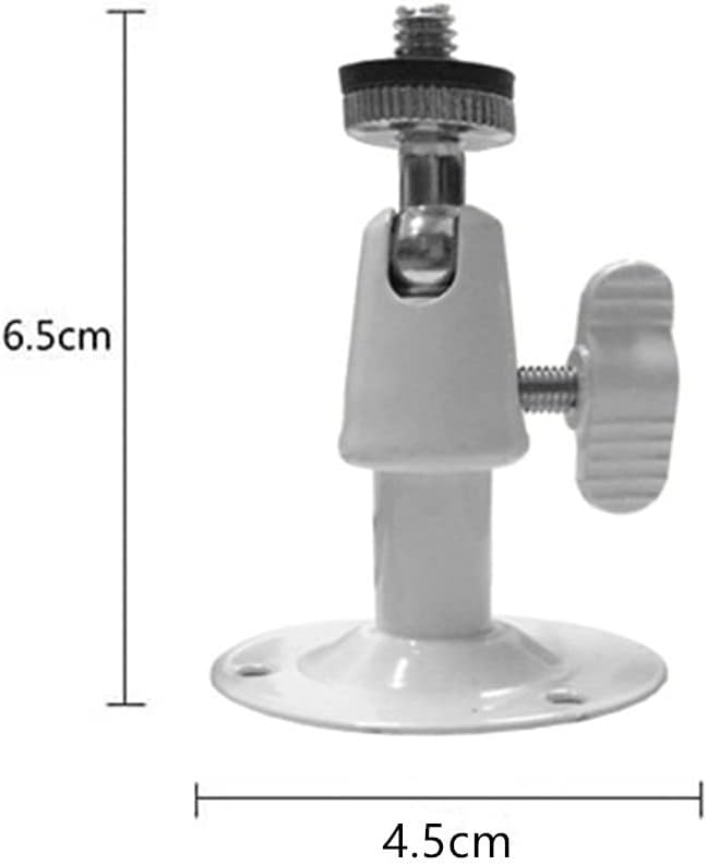 Camera Bracket Mount Pack of 4 Metal Outdoor/Indoor Use Security Bracket for Oculus Rift Sensor CCTV Suvellicance System