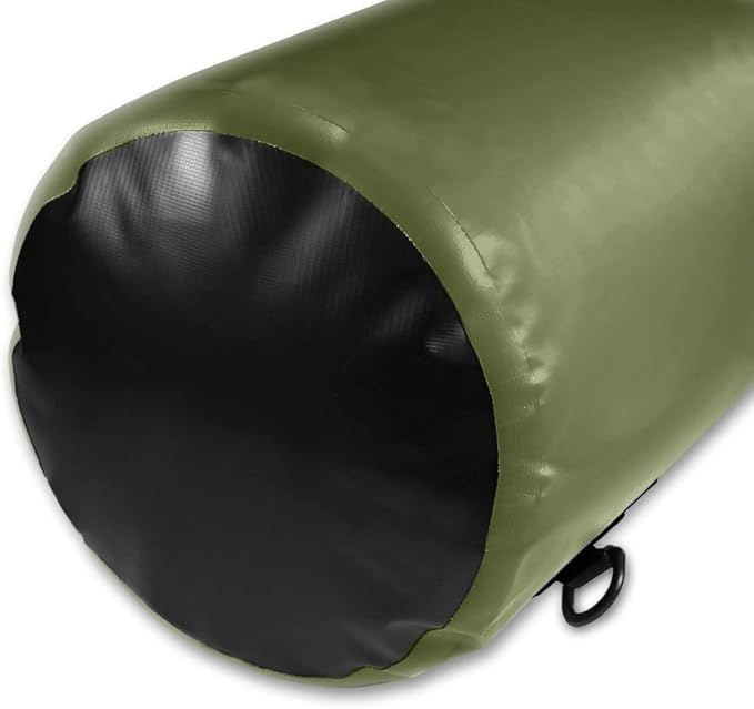 EcoGear FX Heavy Duty Waterproof Dry Bag Voyager Series – Durable Roll Top Compression Bag –Kayaking, Rafting, Boating, Hiking, Fishing and Camping