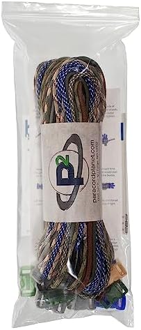 Paracord Planet 550lb Type III Paracord Combo Crafting Kits with Buckles
