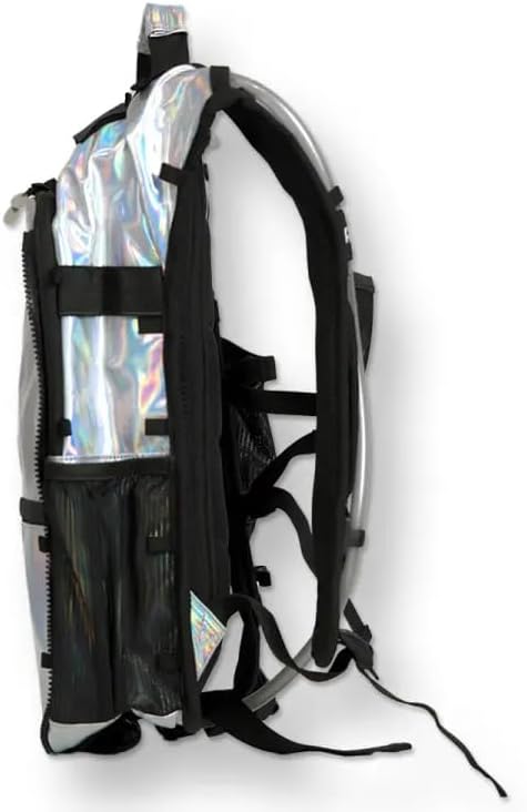 RAVERUNNER® Anti-Theft Hydration Backpack | Festival Approved Rave Backpack for Concert Goers, Leak-Free Festival Water Backpack for EDC, Rave Hydration Pack