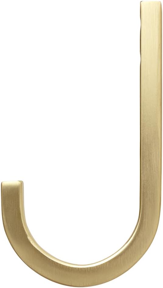National Hardware N337-905 Reed Multi-Purpose Hook, 4", Brushed Gold