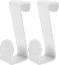2Pcs Potty Seat Hooks, Multipurpose Plastic Tank Couples for Hanging Potty Holder Toilet Training Seat, Washer Specific Z-Shaped Toilet Storage Hooks for Bathroom, Kitchen and Other Home