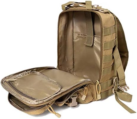 hopopower Tactical Sling Bag, Sport Bag Military Rover Shoulder Backpack EDC Assault Range Bag, Chest Pack Handbag Waterproof