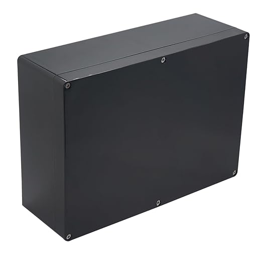 Project Box IP65 Waterproof Junction Box ABS Plastic Electrical Boxes DIY Electronic Project Case Power Enclosure 11.42x8.27x3.94 inch (290 x 210 x100 mm)