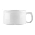 G.E.T. BF-080-W-EC Melamine Shatter-Resistant Mug/Coffee Cup, 11 Ounce, White (Set of 4)