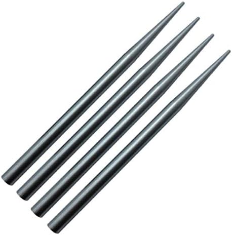550 Type III Tapered Tip Paracord FID, Lacing, Stitching Needles by Jig Pro Shop (4 Pack 3 1/2" Stainless Steel)