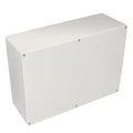 Project Box IP65 Waterproof Junction Box ABS Plastic Electrical Boxes DIY Electronic Project Case Power Enclosure White 11.42x8.27x3.94 inch (290 x 210 x100 mm)