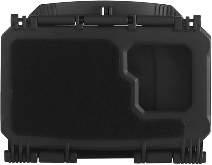 Tactical Phone Case Universal Integrated Phone Clamp MOLLE Holder, Cell Phone Chest Mount with Viewing Window for Map Navigation Airsoft Hunting Vest Plate Carrier Outdoor Hiking