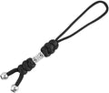 M-Tac Skull Knife Lanyard with Bead – Paracord Lanyard for Knives & EDC – Tactical Knife Fob Pull Cord – Durable Paracord