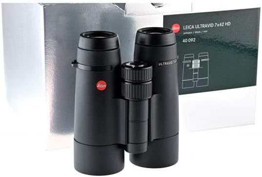 Leica Ultravid HD Plus Binoculars with HDC Lens Coating, Black (40092)