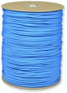 The Paracord Store | Type III 550 Paracord - 250 FT Spool, Colonial Blue | Heavy Duty 7 Strand Tactical Paracord - USA Made Nylon Outdoor Parachute Cord for Camping, Fishing & More - Survival Cord