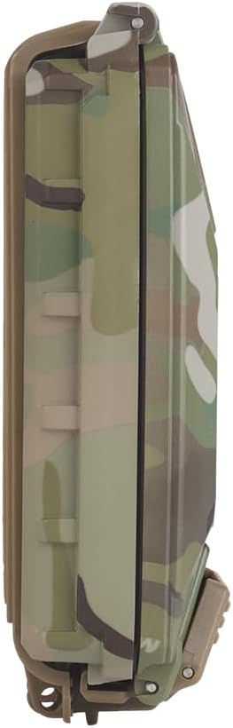 WoSporT Tactical Modular Battery Storage Organizer, MOLLE Military Hunting Vest Carry 18650/AAA/CR123A/18350 Battery Box Holder Case