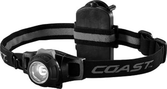 COAST HL7 330 Lumen Focusing LED Headlamp with TWIST FOCUS™, Black