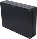 Project Box IP65 Waterproof Junction Box ABS Plastic Black Electrical Boxes DIY Electronic Project Case Power Enclosure 10.35x7.17x2.36 inch (263x182x60 mm)