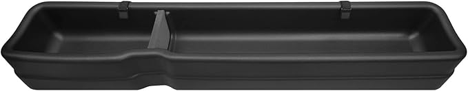 Husky Liners Gearbox Storage Systems | Under Seat Storage Box - Black | 09291 | Fits 2015-2022 Ford F-150/F-250/F-350 SuperCab w/o Subwoofer Under Rear Seat 1 Pcs