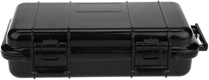 Protective Waterproof Case, Outdoor Shockproof Storage Case with Sponge for Loading Smartphone Hard Drive and Other Small Electronic Devices (B)