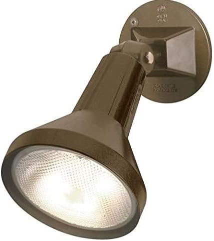 Ciata 15" Outdoor Security Flood Light 1 Head with Heavy Duty Cast Aluminum Body 150W PAR38 Weather Proof Dark Bronze Finish