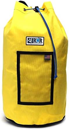 Rock-N-Rescue Grand Rope Bag, Premium Climbing Gear Storage Backpack, Heavy-Duty 1000D Nylon, Padded Shoulder Straps, Waterproof Design, Made in USA, Perfect for Mountaineering