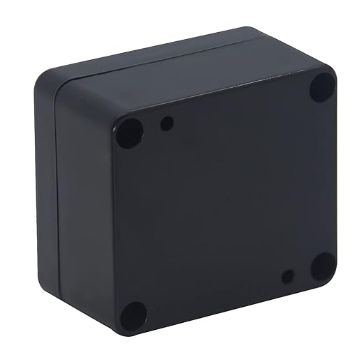 Project Box IP65 Waterproof Junction Box ABS Plastic Electrical Boxes DIY Electronic Project Case Power Enclosure 2.5”x2.3”x1.3”