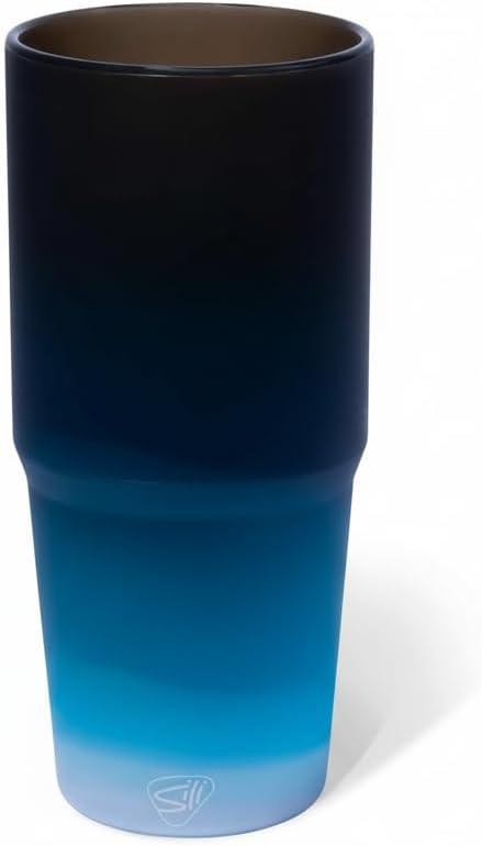 Silipint: 32oz Silicone TUMBLER CUP, Unbreakable, Non-Toxic, Dishwasher Safe - Moon Beam Pack of 1