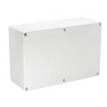 Project Box IP65 Waterproof Junction Box ABS Plastic Electrical Boxes DIY Electronic Project Case Power Enclosure White 9.06x5.90x3.43 inch (230 x 150 x87 mm)