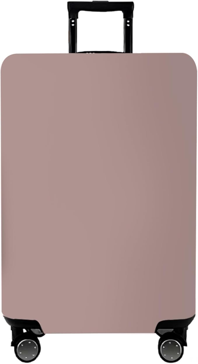 WUJIAONIAO Travel Luggage Cover Baggage Suitcase Cover Protector Skins 18-32 Inch (Khaki, L (for 25-28 inch luggage))
