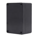 Project Box for Electronics -Electrical Enclosure, Junction Box ABS Plastic Dustproof Waterproof IP65, with 4 PCS M16 Cable Glands Black (6.3x4.33x3.54 inch (160 x 110 x90 mm)