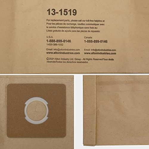 Stanley 13-1519 Disposable Filter Bag for SL18016 and SL18017 Wet/Dry Vacuums, 3-Pack