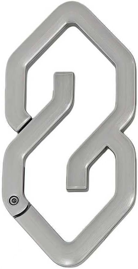 Gothic Keychain - Cute Carabiner Clip, Cool Y2K Fashion Carabiner for Keys, Backpacks, Cars & Daily Decoration